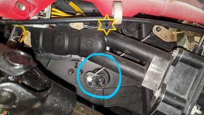 Heater box flap